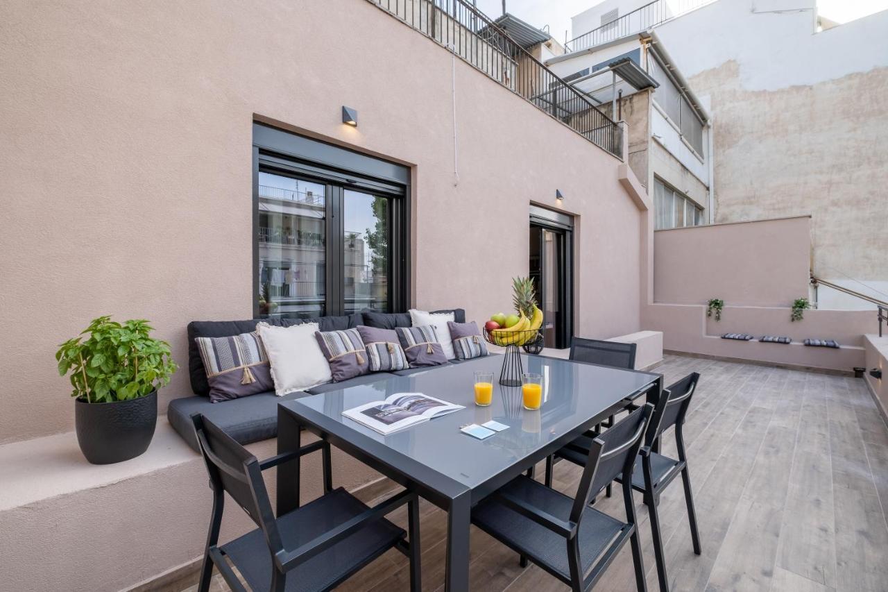 Апартаменты Exarcheia Vibe Penthouse 1 Афины Экстерьер фото
